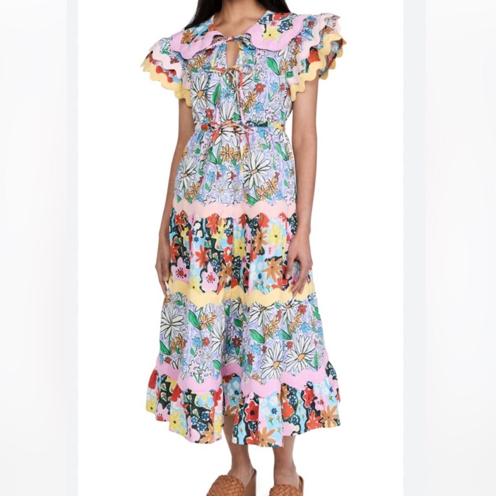 Celia B Olav Midi Dress size M